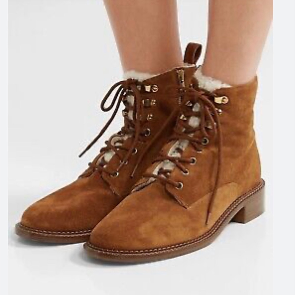 Vince CABRIA BOOT TAN SUEDE 6.5